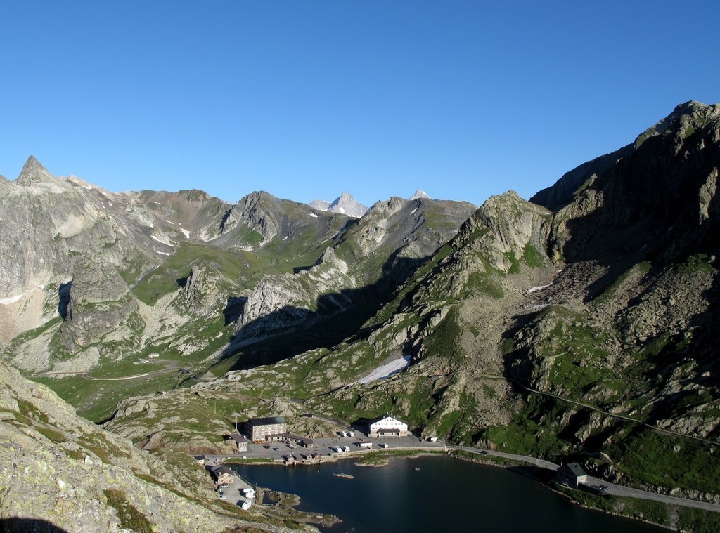 Saint-Bernard’s pass with the border by the little lake<br />
 © Sail-World (JPJ) www.sail-world.com